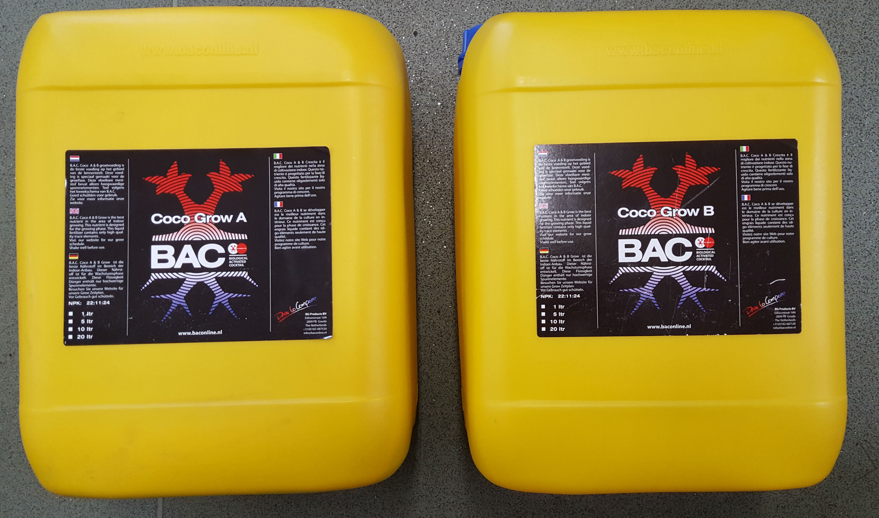 Bac Coco Grow A & B 10L (Collection Only)